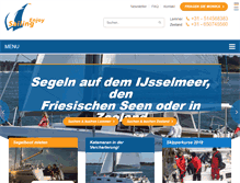 Tablet Screenshot of enjoysailing.de